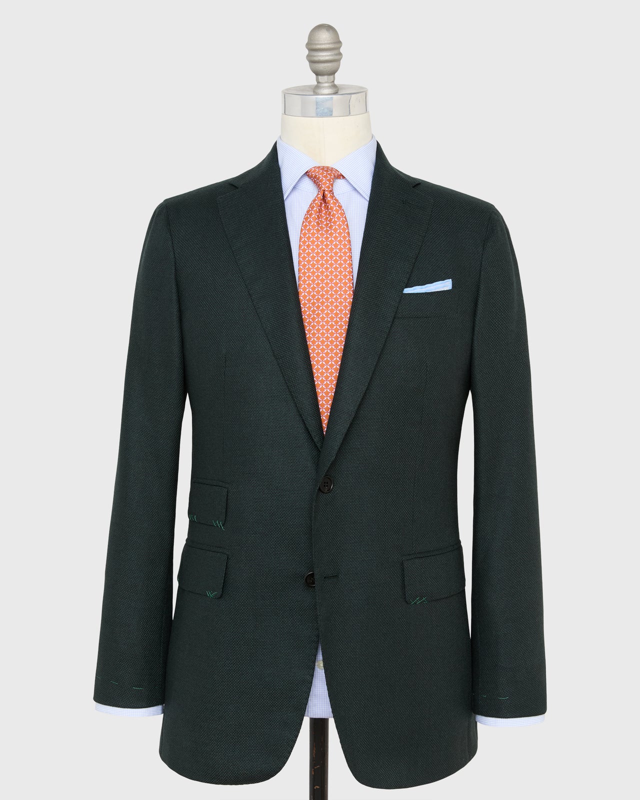 Kincaid No. 3 Jacket in Spruce Hopsack