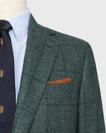 Load image into Gallery viewer, Virgil No. 2 Jacket in Spruce Windowpane Brushed Twill
