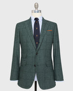 Load image into Gallery viewer, Virgil No. 2 Jacket in Spruce Windowpane Brushed Twill
