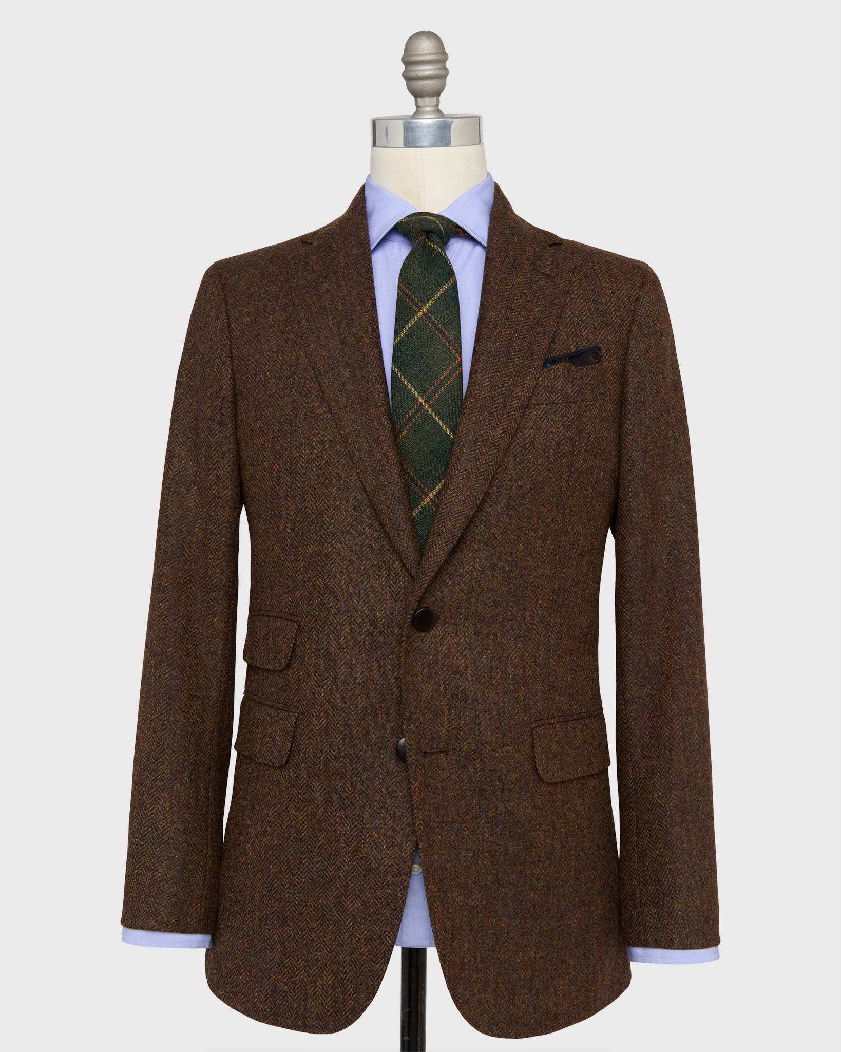 Kincaid No. 2 Jacket in Autumn Herringbone Tweed