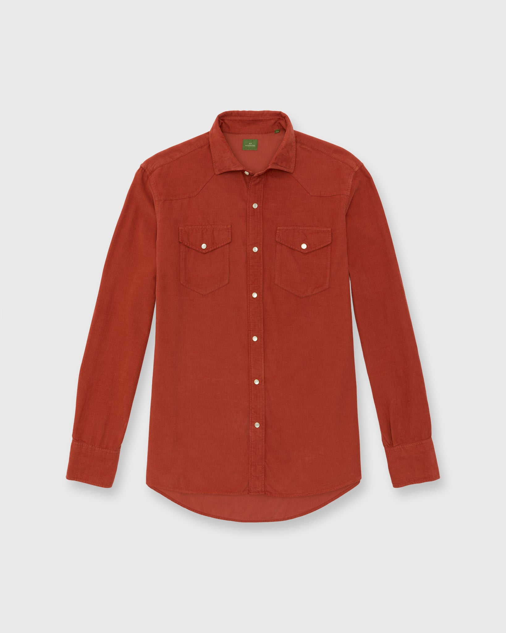 Western Work Shirt in Maple Corduroy | Shop Sid Mashburn