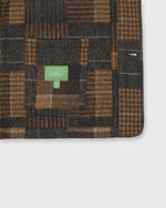 Load image into Gallery viewer, Chore Jacket in Brown Wool Patchwork
