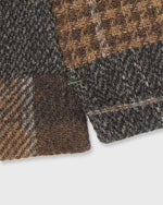 Load image into Gallery viewer, Chore Jacket in Brown Wool Patchwork
