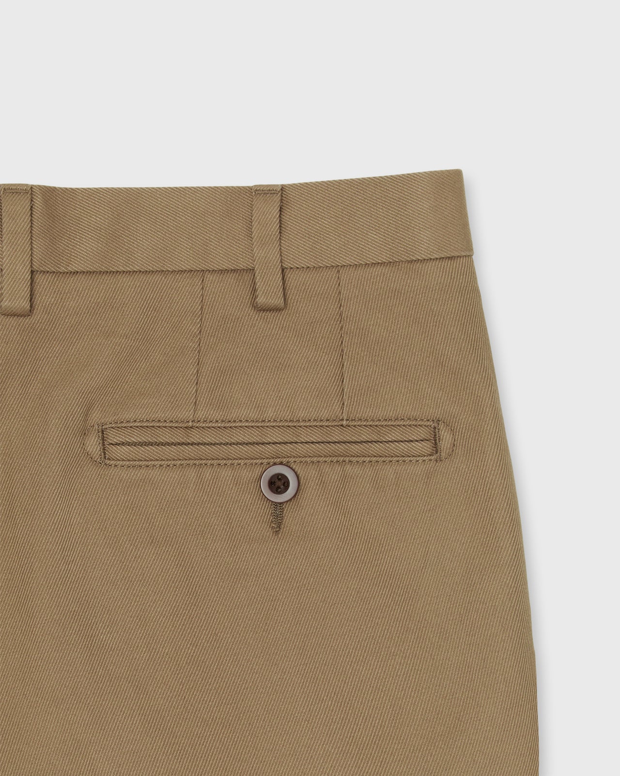 Sport Trouser in British Khaki High Ridge Twill