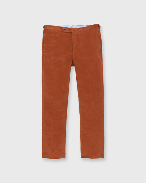 Side-Tab Sport Trouser in Persimmon Moleskin | Shop Sid Mashburn