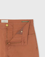 Load image into Gallery viewer, Slim Straight 5-Pocket Pant in Persimmon Twill
