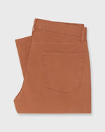 Load image into Gallery viewer, Slim Straight 5-Pocket Pant in Persimmon Twill
