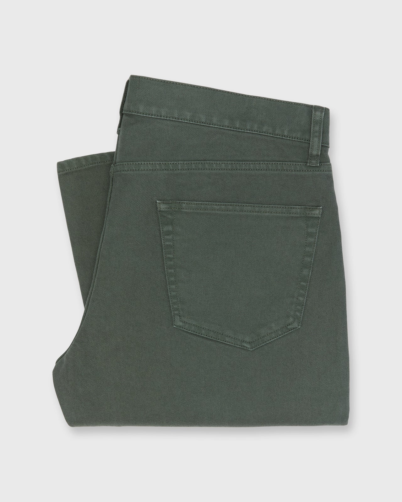 Clift Straight Leg Jean in Ivy Garment Dyed Stretch Denim