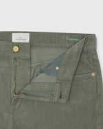 Load image into Gallery viewer, Slim Straight 5-Pocket Pant in Thyme Garment-Dyed Corduroy
