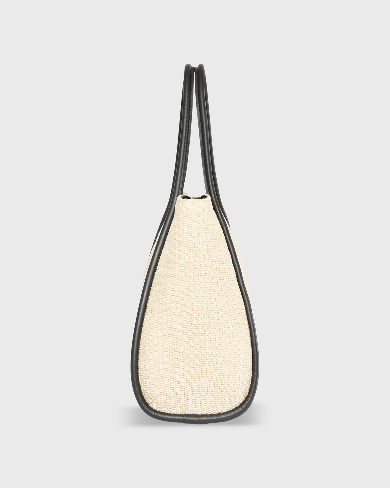Alex Tote in Natural Raffia