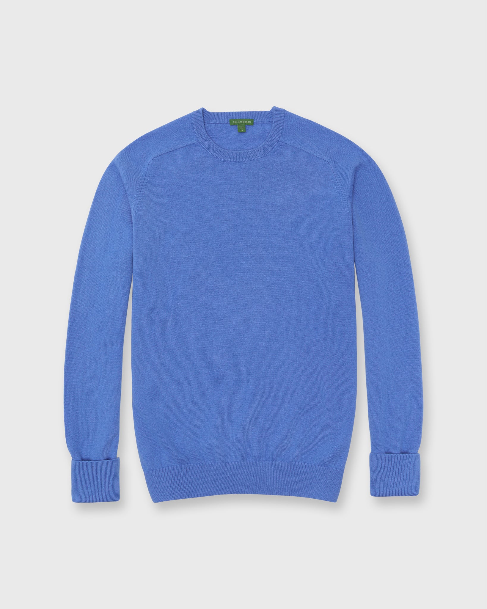 Classic Crewneck Sweater in Ocean Cashmere