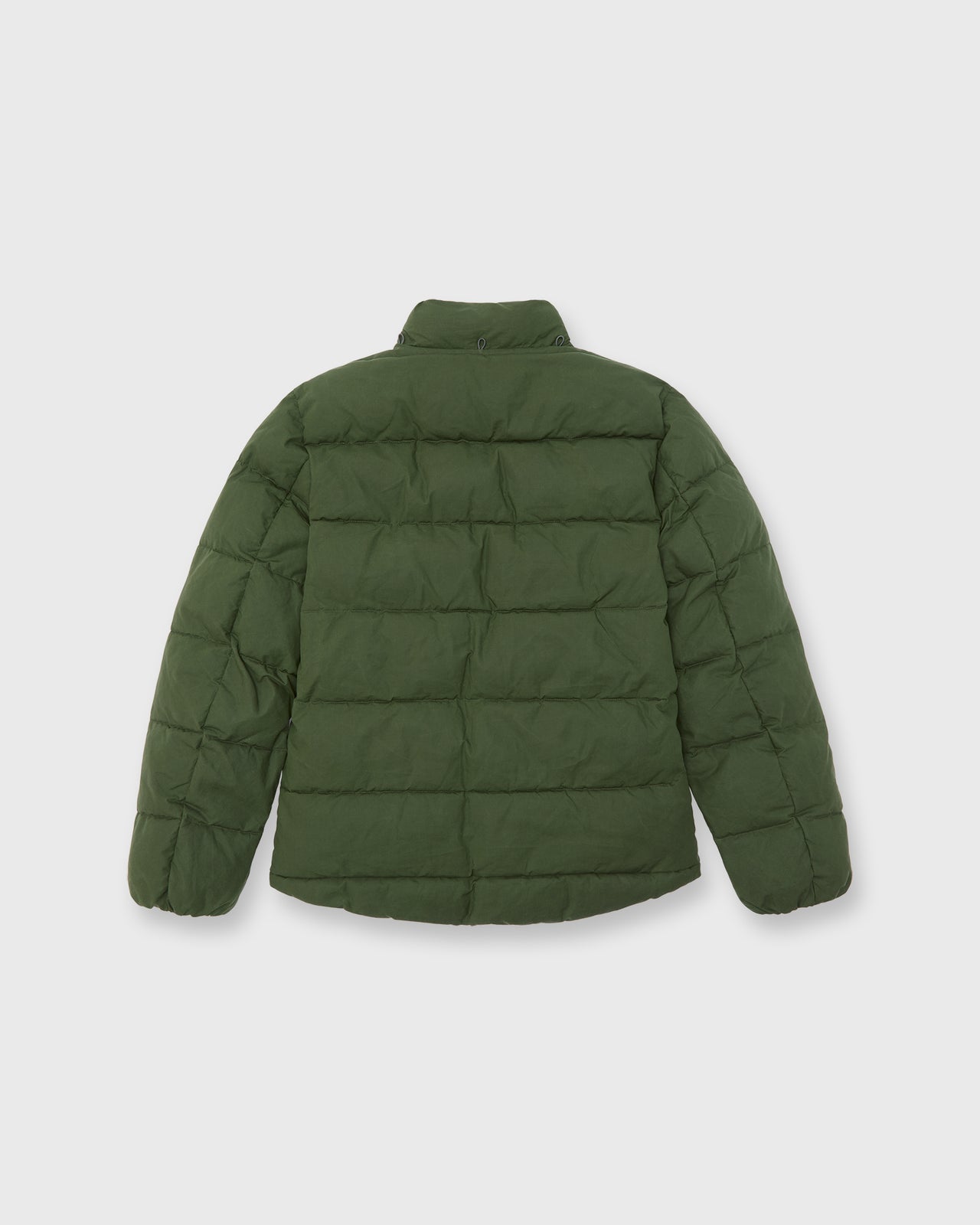 Cashball Jacket in Fir Dry Waxed Poplin
