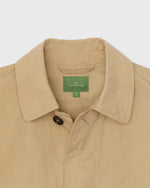 Load image into Gallery viewer, Traveler&#39;s Trench in Khaki Dry Waxed Poplin
