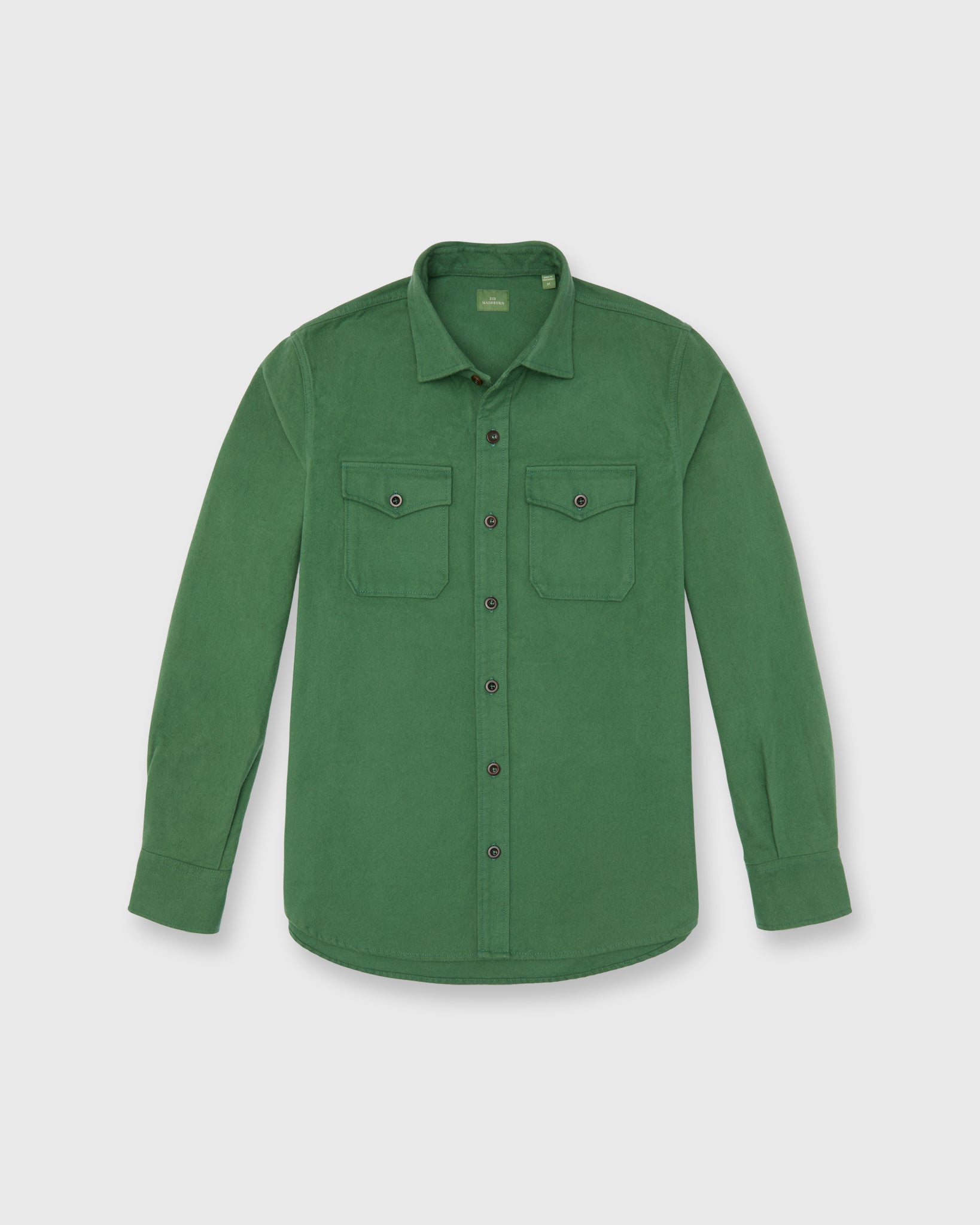 CPO Shirt in Forest Heavyweight Flannel