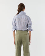 Load image into Gallery viewer, Western Shirt in Blue/Multi Eloise Liberty Fabric
