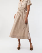 Load image into Gallery viewer, Miranda Skirt in Stone Poplin
