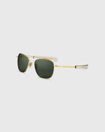 Load image into Gallery viewer, Aviator Sunglasses in 23K Gold/AGX
