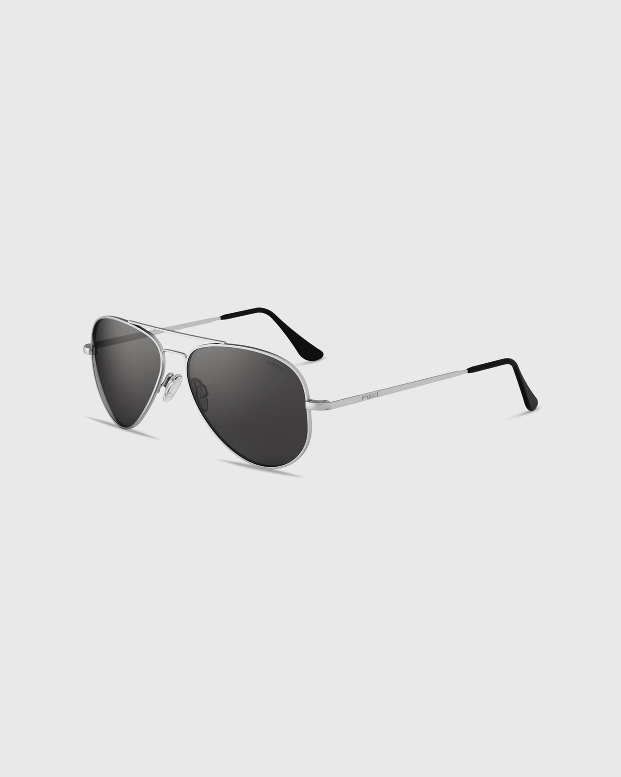 Concorde Sunglasses in Matte Chrome/American Gray