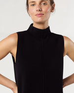 Load image into Gallery viewer, Rebel Dress in Black Cotton/Silk
