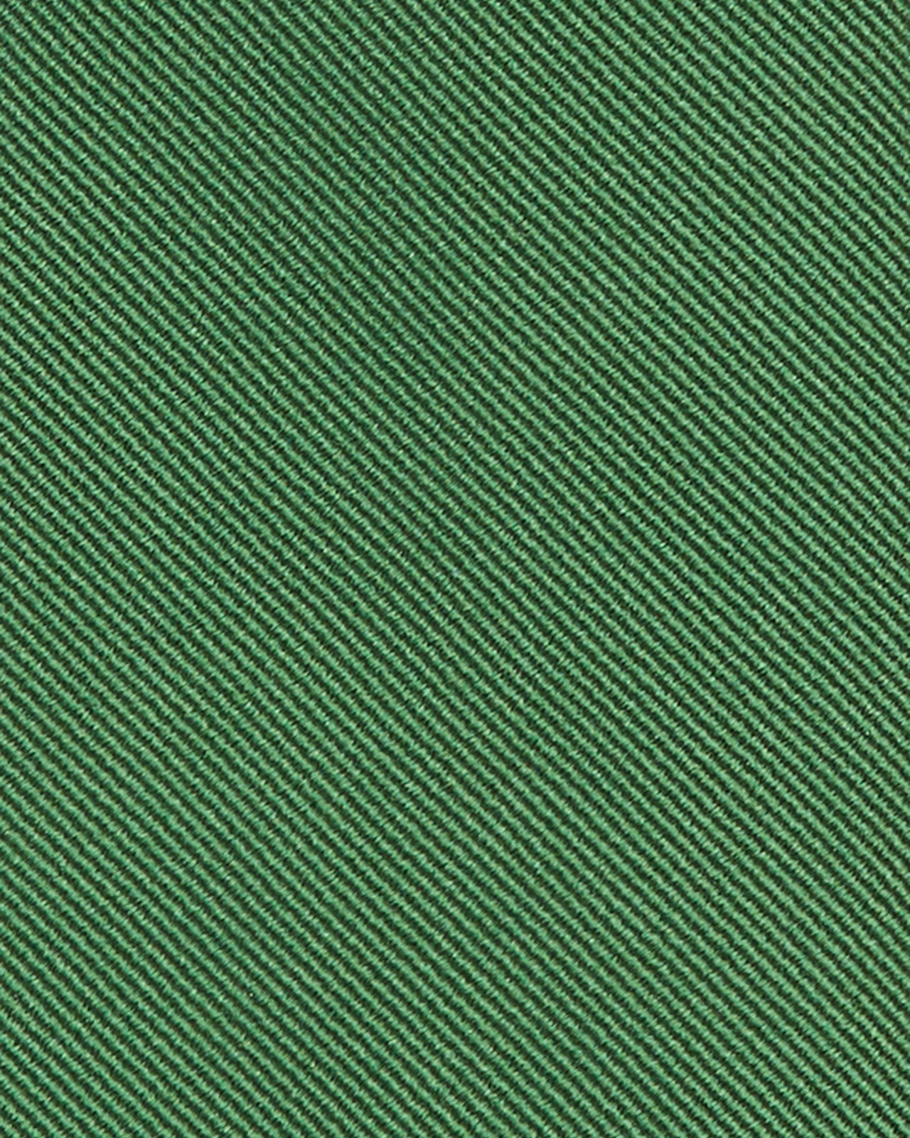 Silk Woven Tie in Green Twill