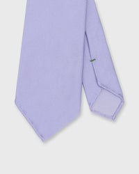 Silk Woven Tie in Purple Twill