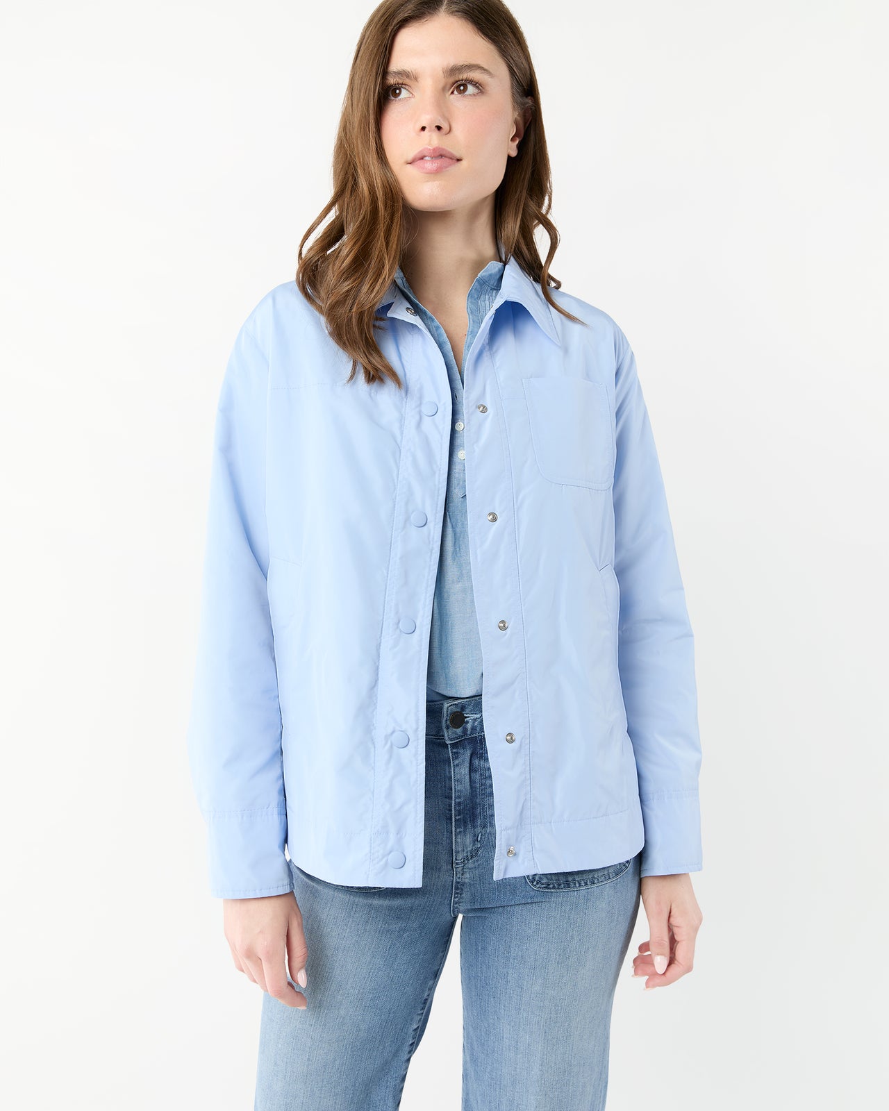 Jodie Jacket in Sky Blue