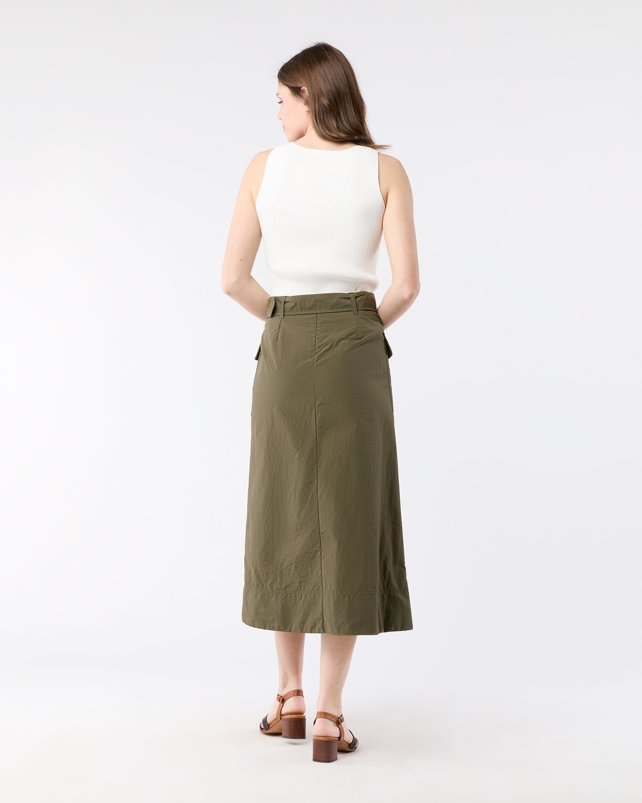Meari Skirt in Military
