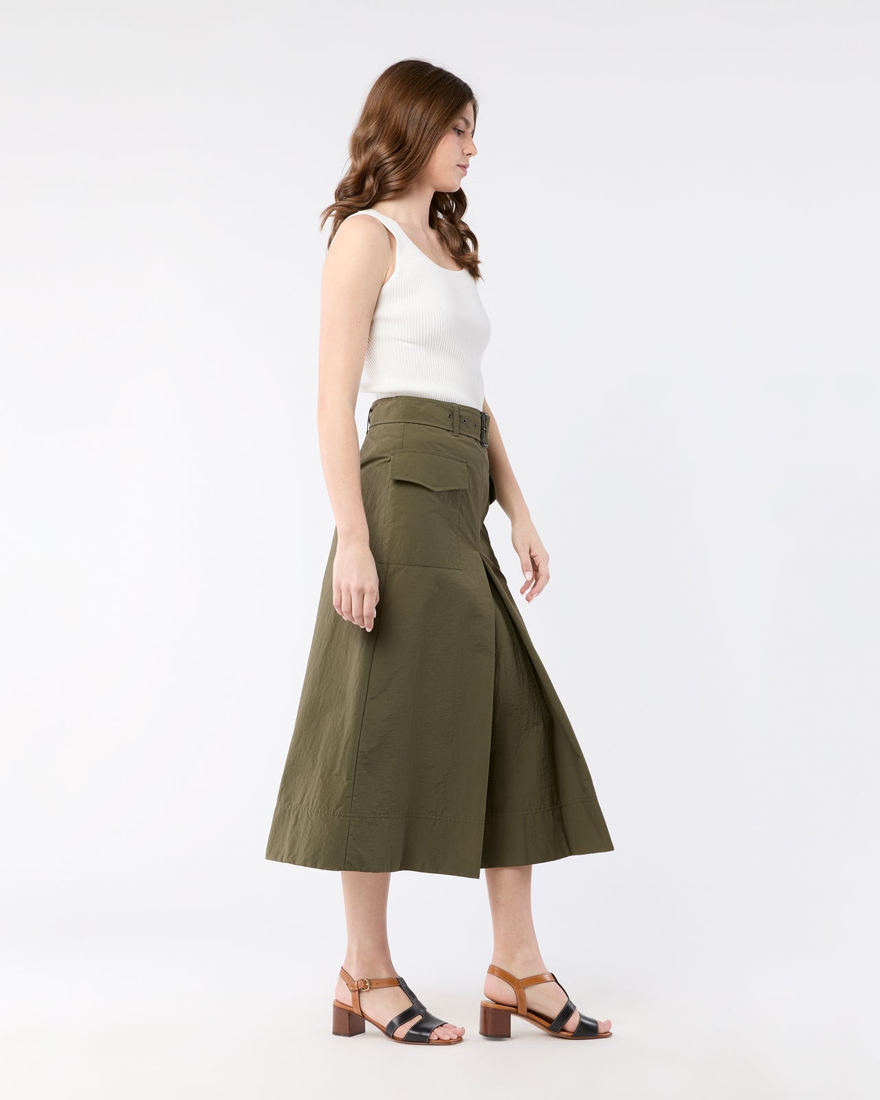 Meari Skirt in Military