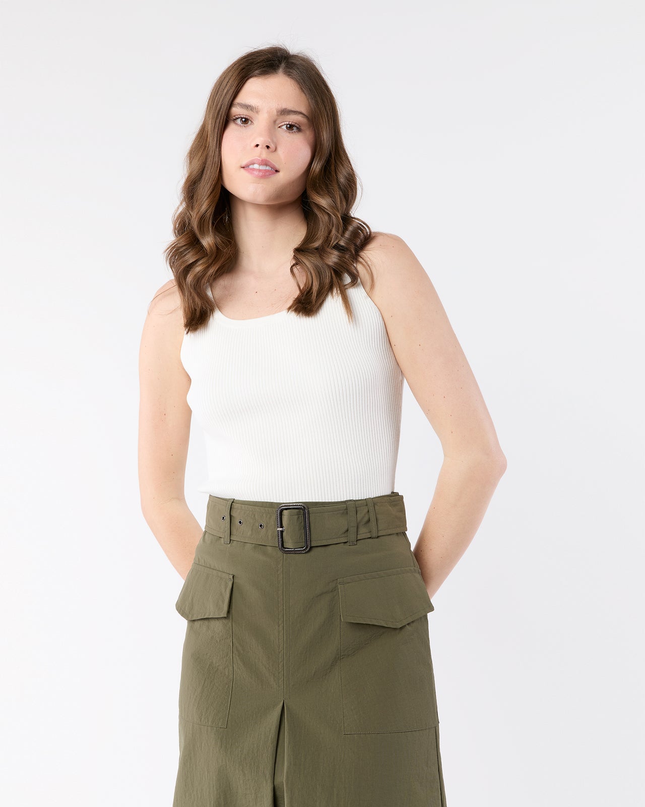 Meari Skirt in Military