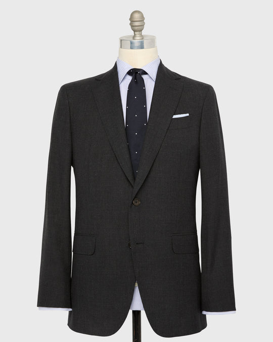 Kincaid No. 2 Suit in Charcoal Plainweave