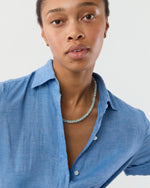 Load image into Gallery viewer, Santo Necklace in Mineral Blue
