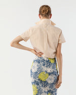 Load image into Gallery viewer, Scout Shirt in Marigold Bengal Stripe Poplin
