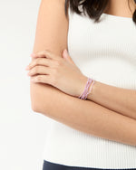 Load image into Gallery viewer, Candy Stretch Bracelets (Set of 6) in Violet
