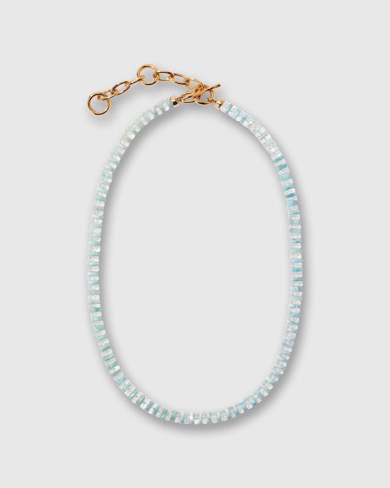 Santo Necklace in Mineral Blue