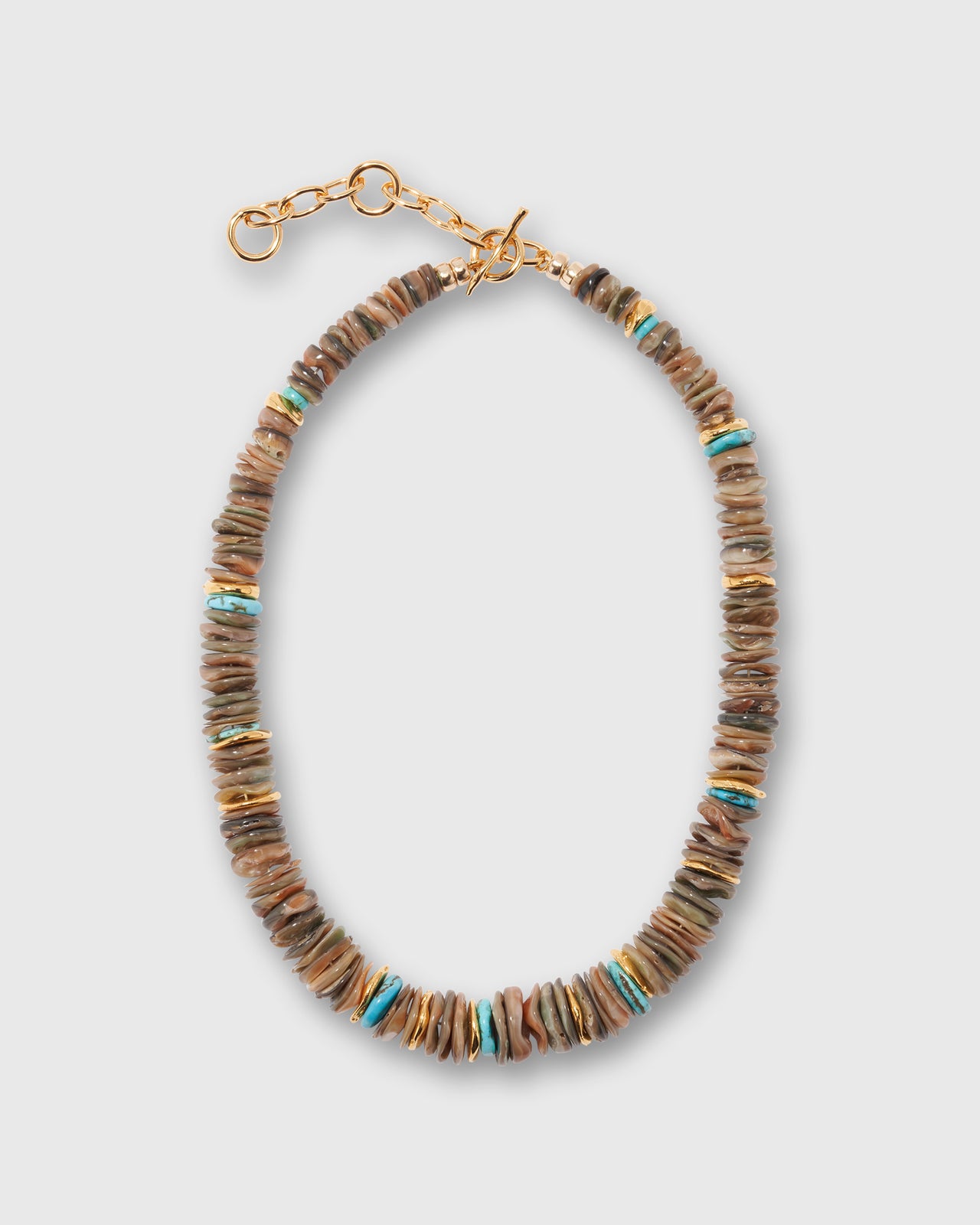 Sand and Sky Necklace in Tan