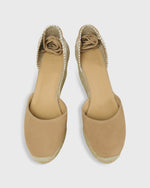 Load image into Gallery viewer, Low Carina Espadrille in Toasted Suede
