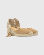 Load image into Gallery viewer, Low Carina Espadrille in Toasted Suede
