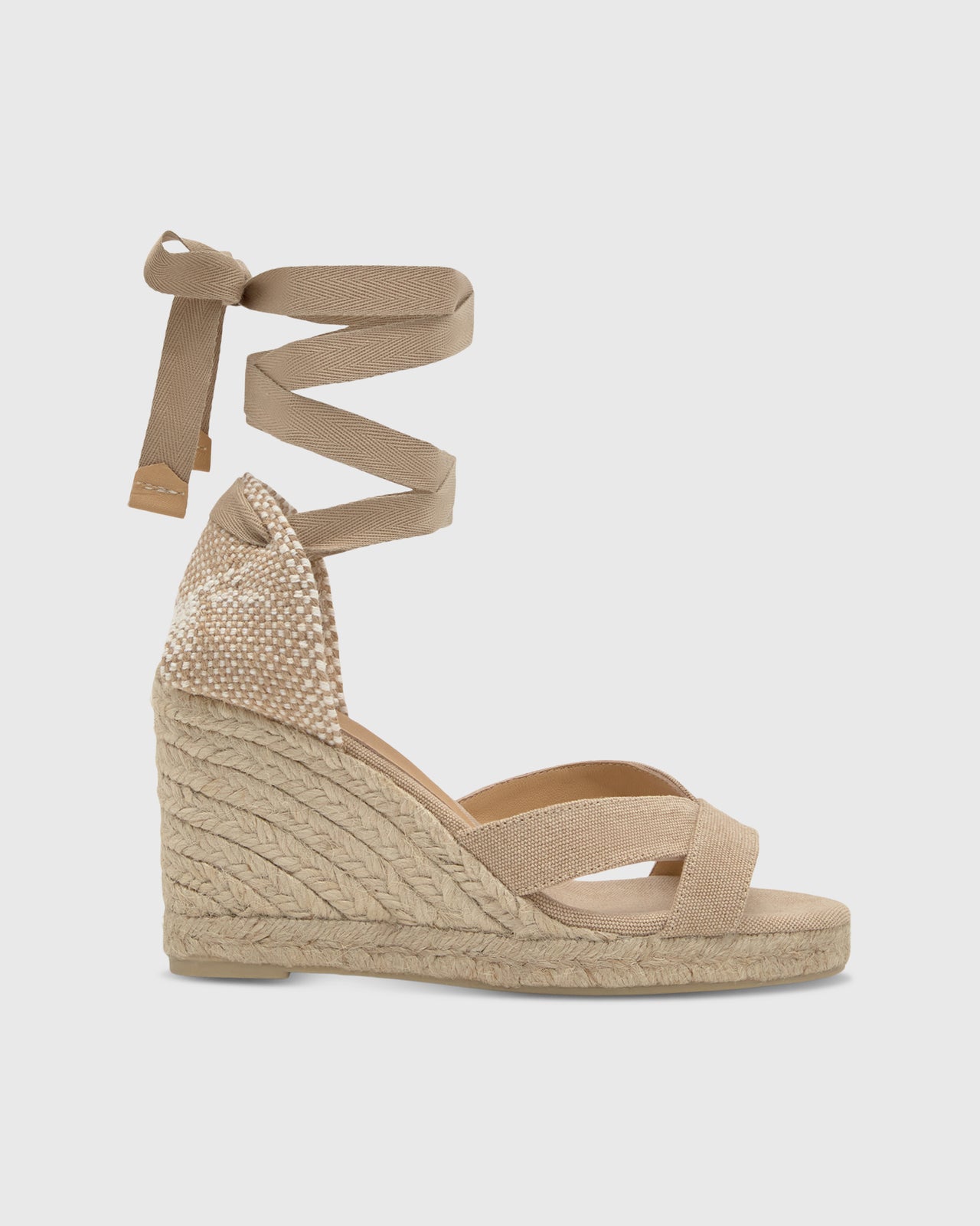 Low Bailey Espadrille in Sand Canvas