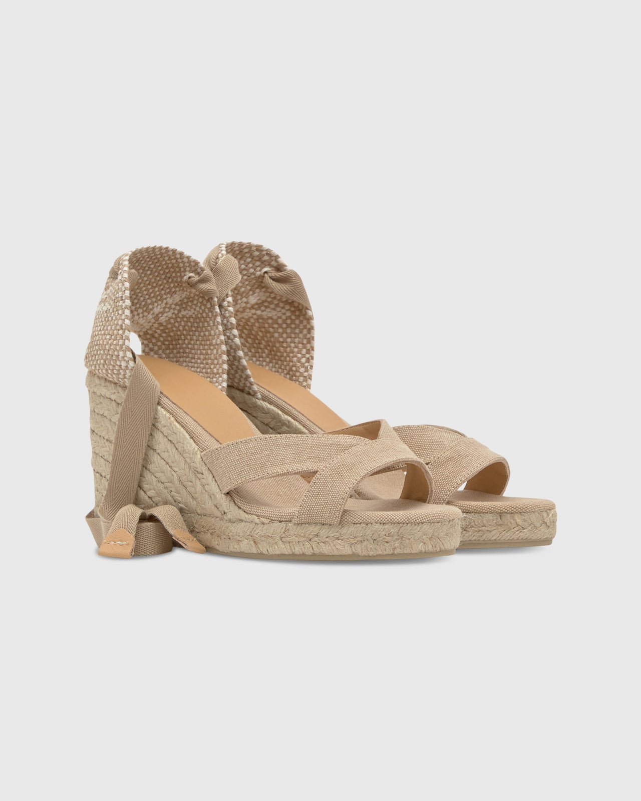 Low Bailey Espadrille in Sand Canvas