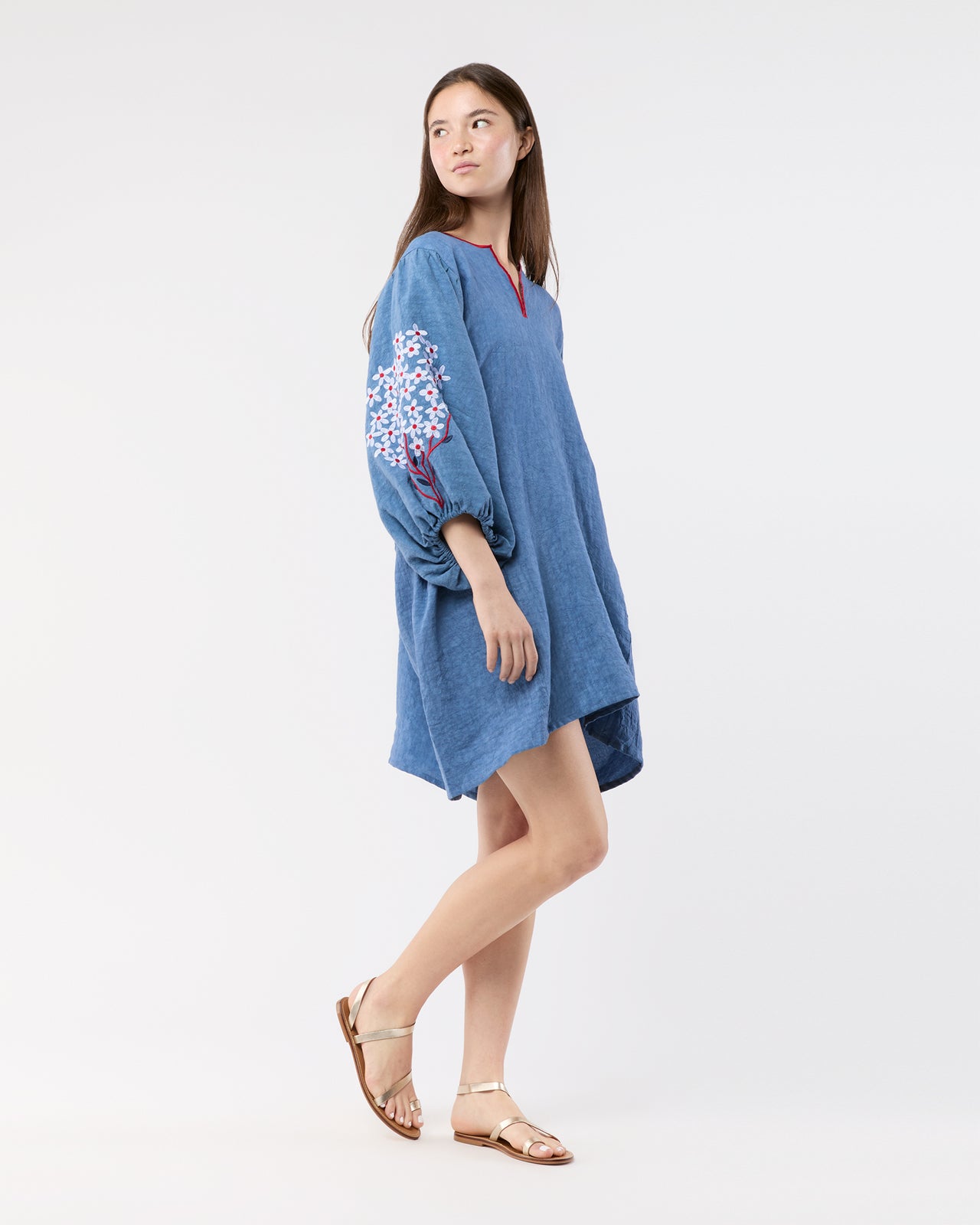 Bloom Dress in Blue