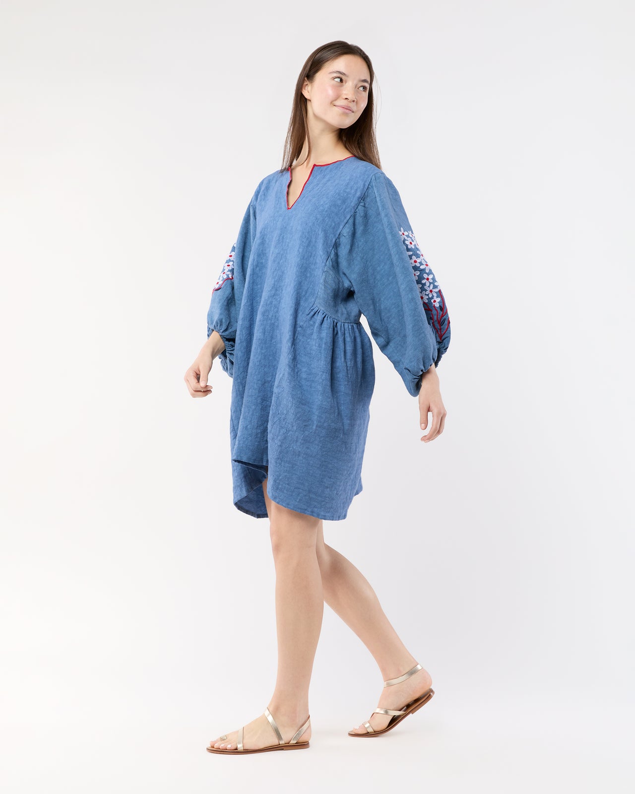 Bloom Dress in Blue
