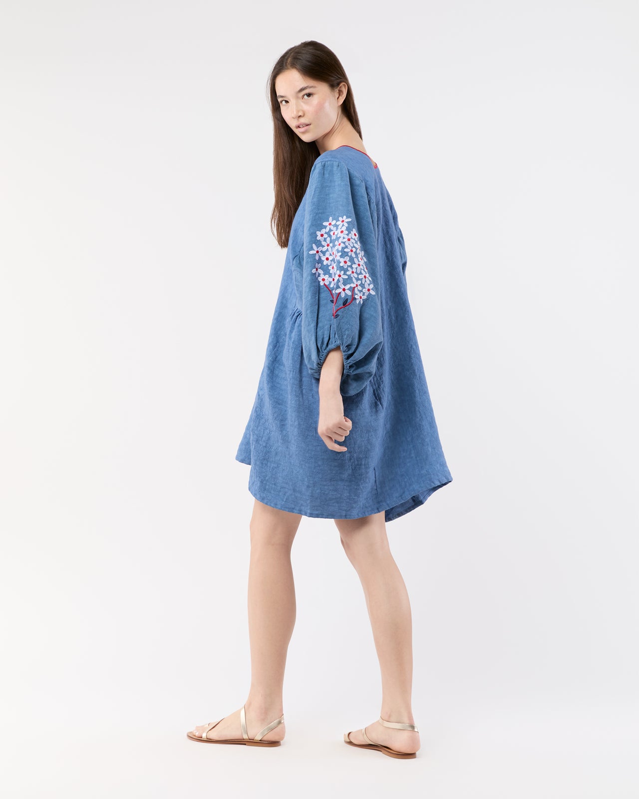 Bloom Dress in Blue