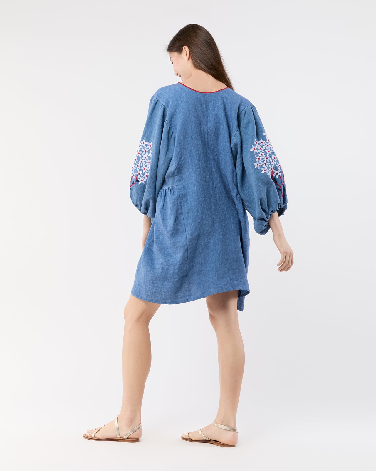 Bloom Dress in Blue