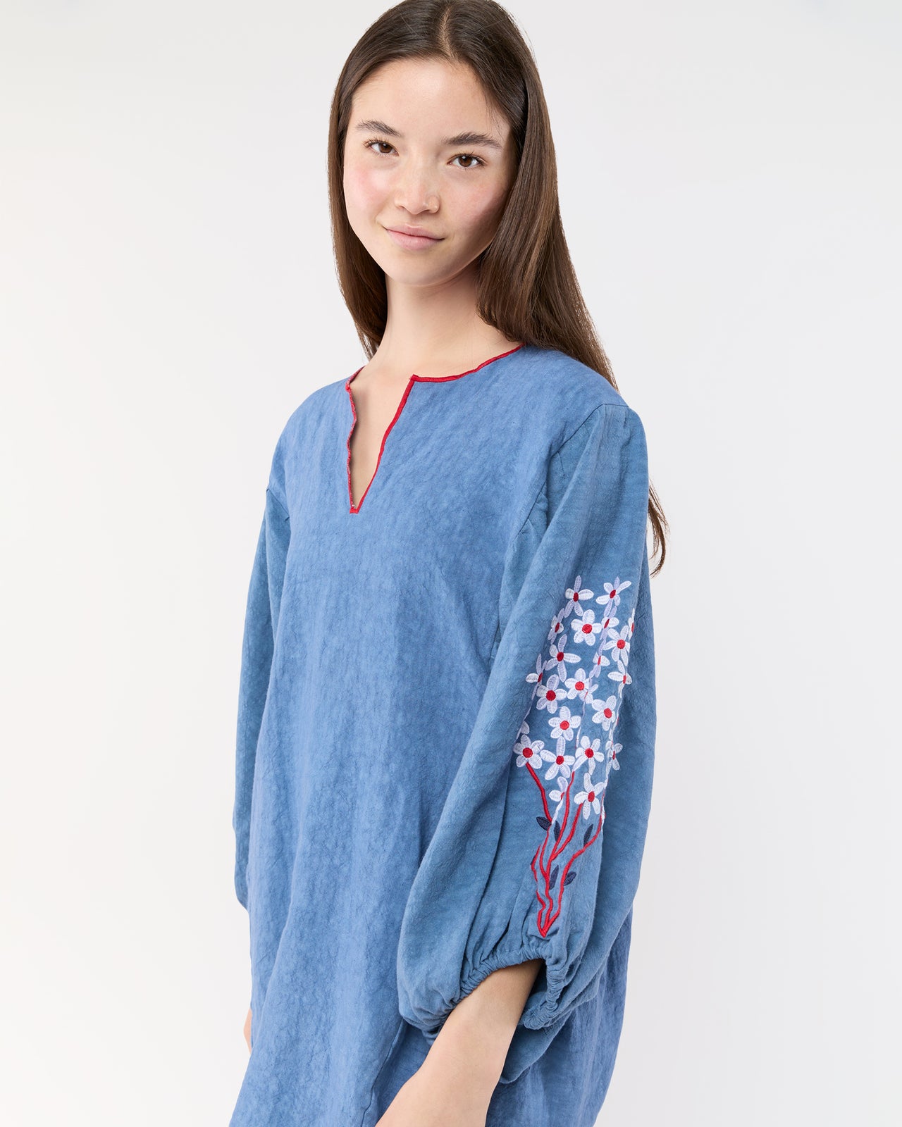 Bloom Dress in Blue
