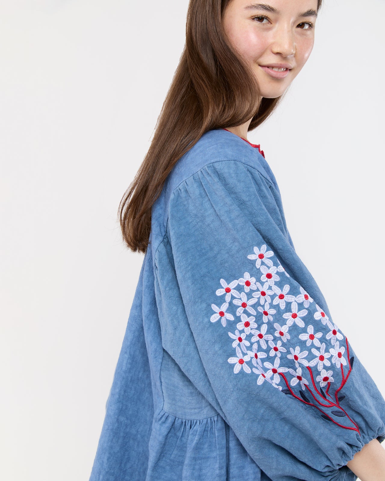Bloom Dress in Blue