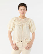 Load image into Gallery viewer, Amina Top in Ivory
