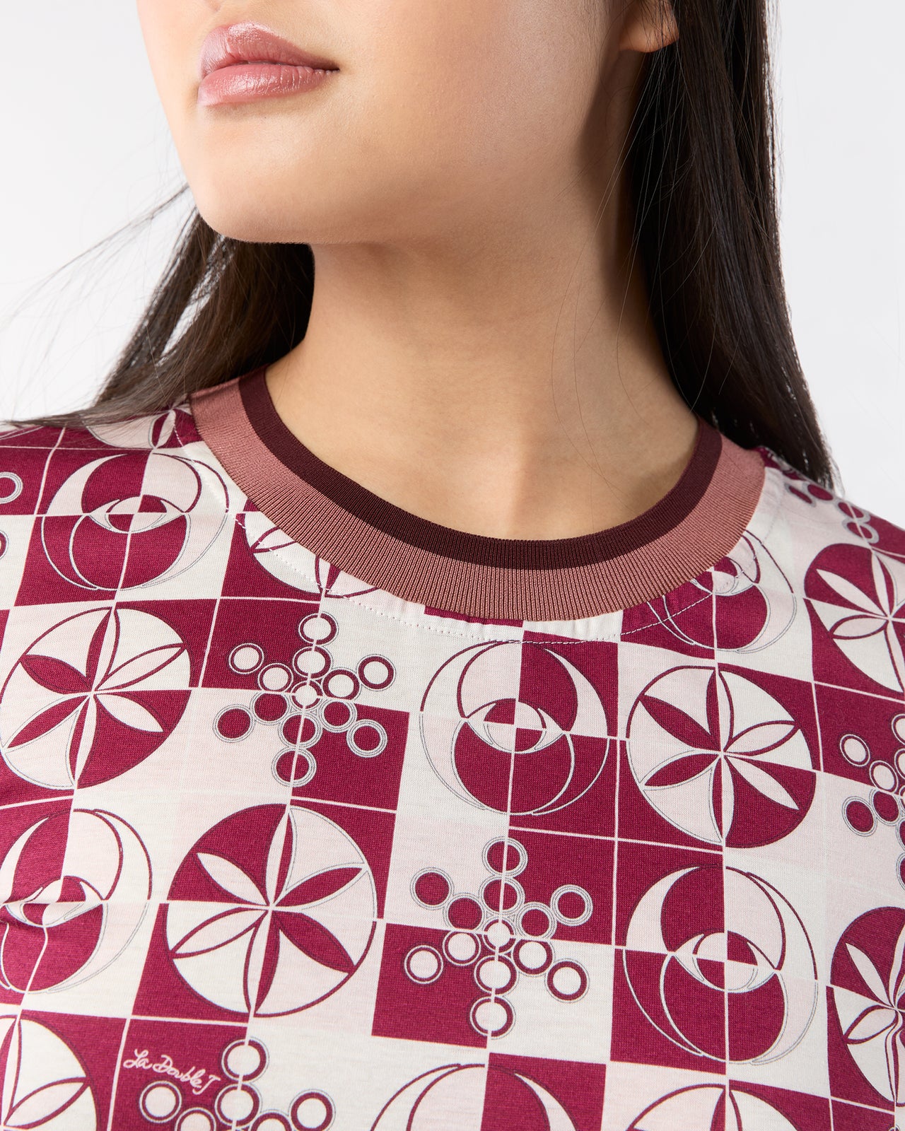 Sporty Swing Dress in Eclipse Cotton Jersey