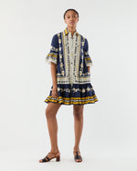 Load image into Gallery viewer, Choux Dress in Psyche Cotton Poplin
