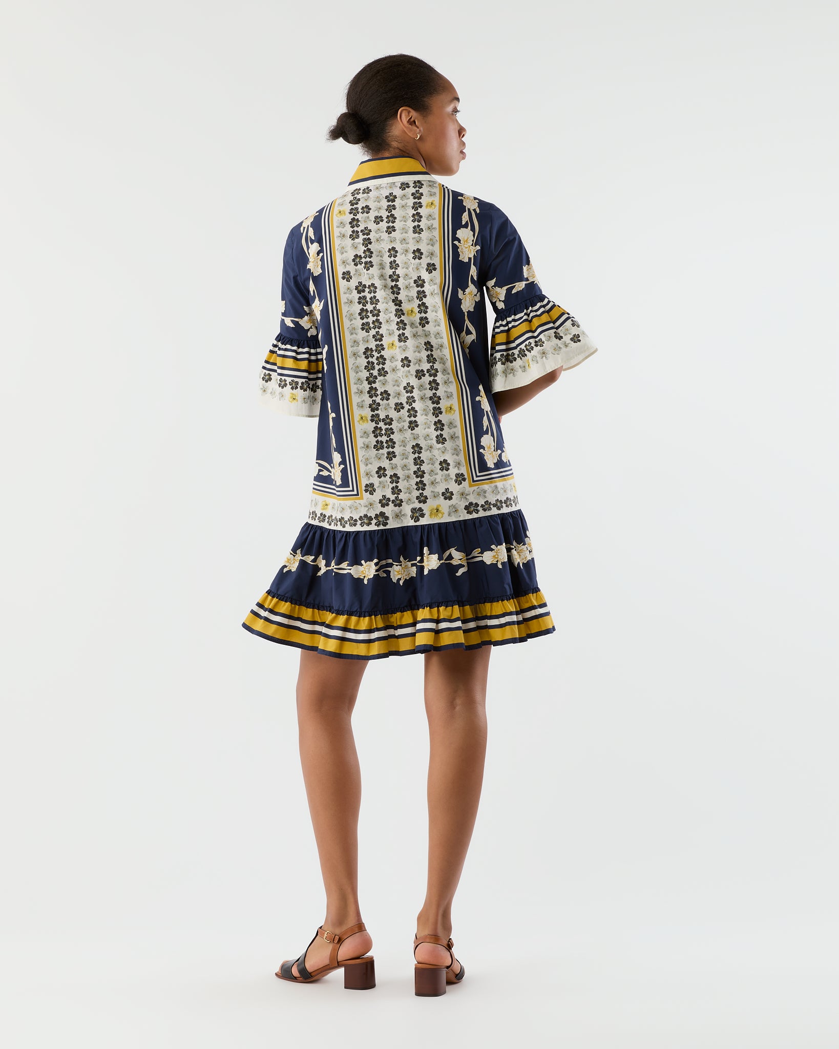Choux Dress in Psyche Cotton Poplin