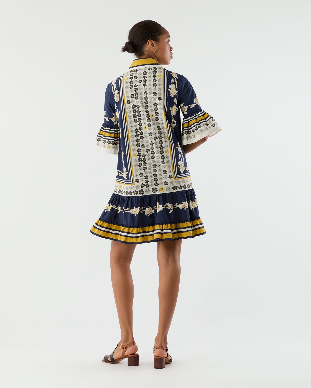 Choux Dress in Psyche Cotton Poplin